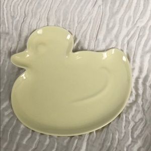Tiffany & Co. porcelain tots duck plate